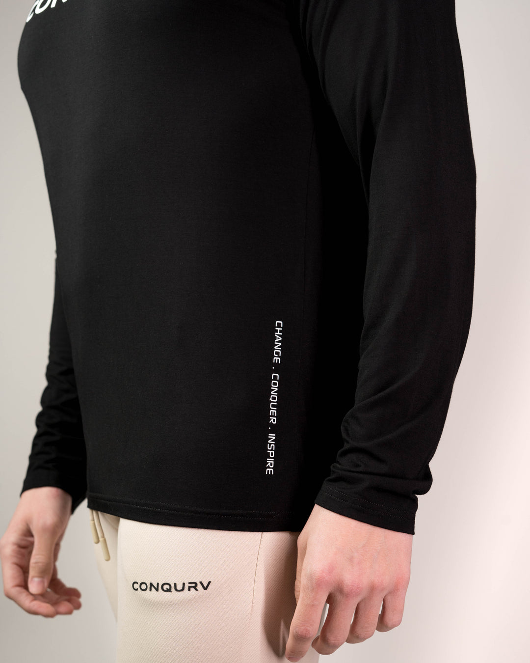 Long sleeve performance tee