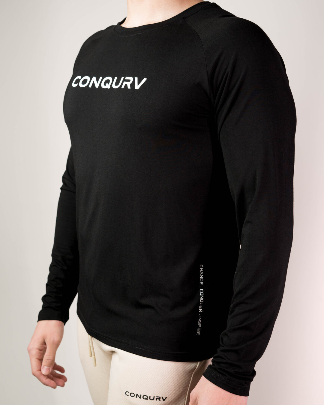 Long sleeve performance tee